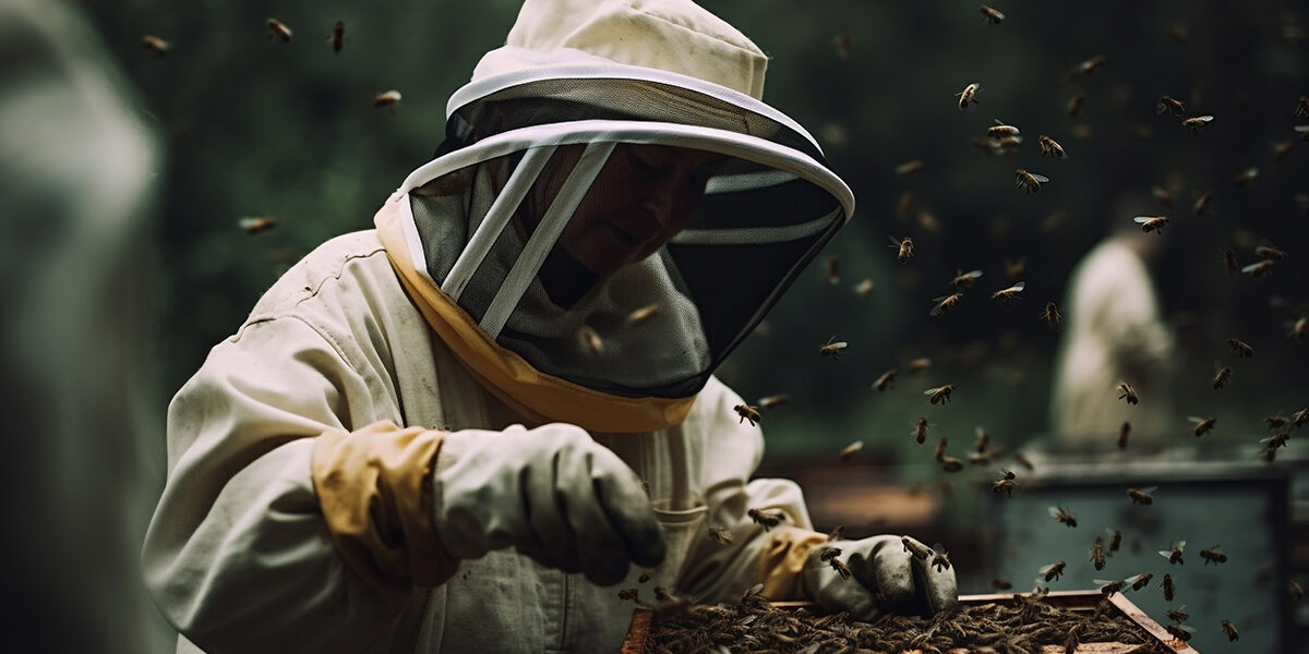 Traje de apicultura Equipo de protección de la apicultura Abeja